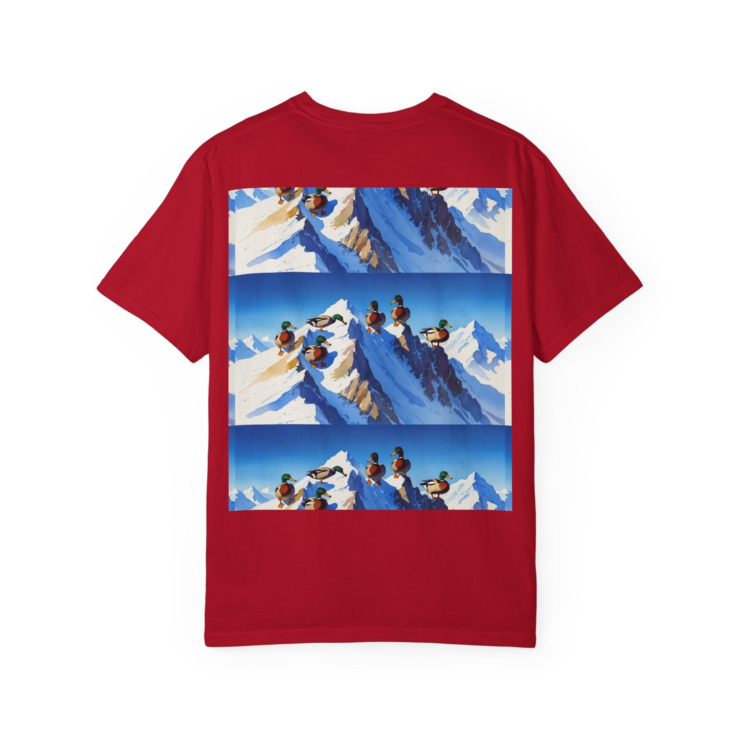Adventurous Spirit T-Shirt - Unisex Garment-Dyed Tee for Nature Lovers, Casual Wear, Hiking, Outdoor Adventures, Gifts for Adventurers