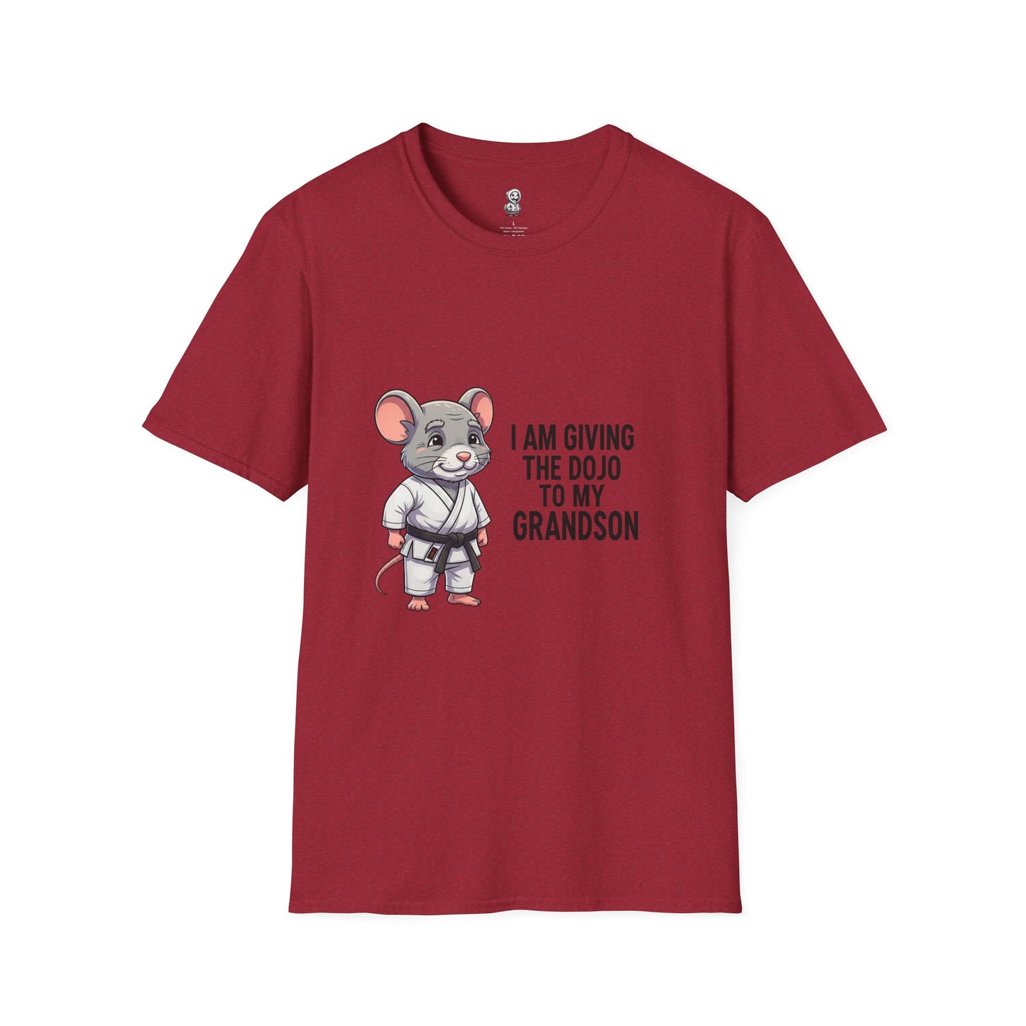 Martial Arts Grandson T-Shirt, Karate, Dojo Gift, Softstyle Tee, Unisex Kids Shirt, Activewear, Family T-Shirt