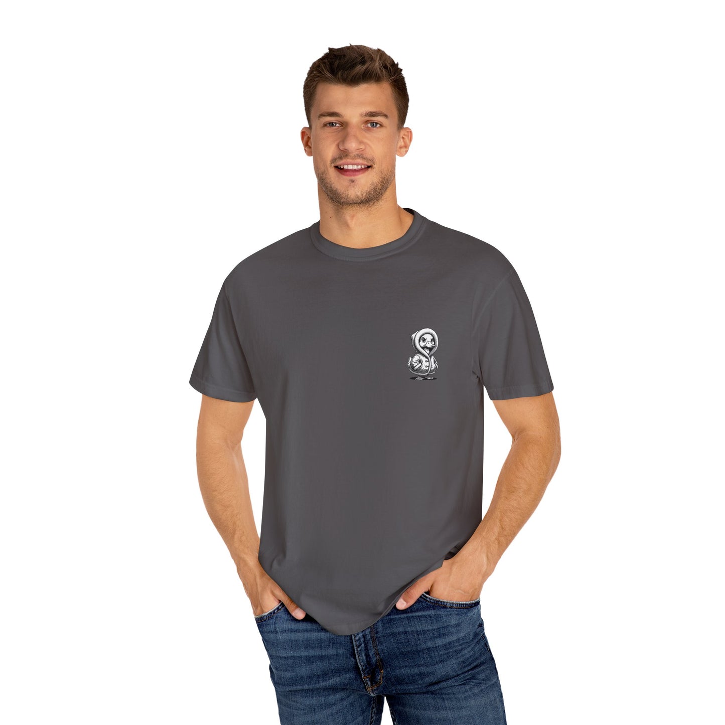 Adventurous Spirit T-Shirt - Unisex Garment-Dyed Tee for Nature Lovers, Casual Wear, Hiking, Outdoor Adventures, Gifts for Adventurers