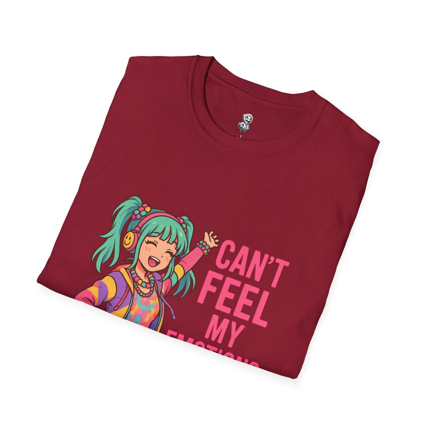 Trendy Graphic Tee for Emotions, Unisex Softstyle T-Shirt, Comfortable Casual Wear, Gift for Friends, Summer Vibe Tee