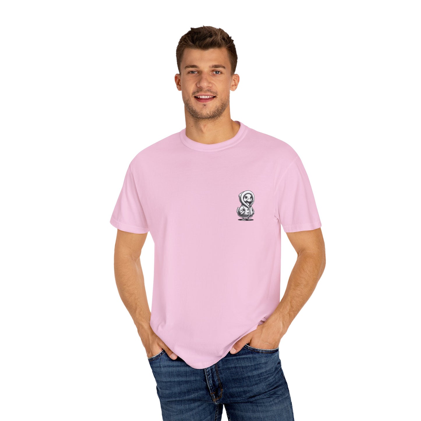 Adventurous Spirit T-Shirt - Unisex Garment-Dyed Tee for Nature Lovers, Casual Wear, Hiking, Outdoor Adventures, Gifts for Adventurers