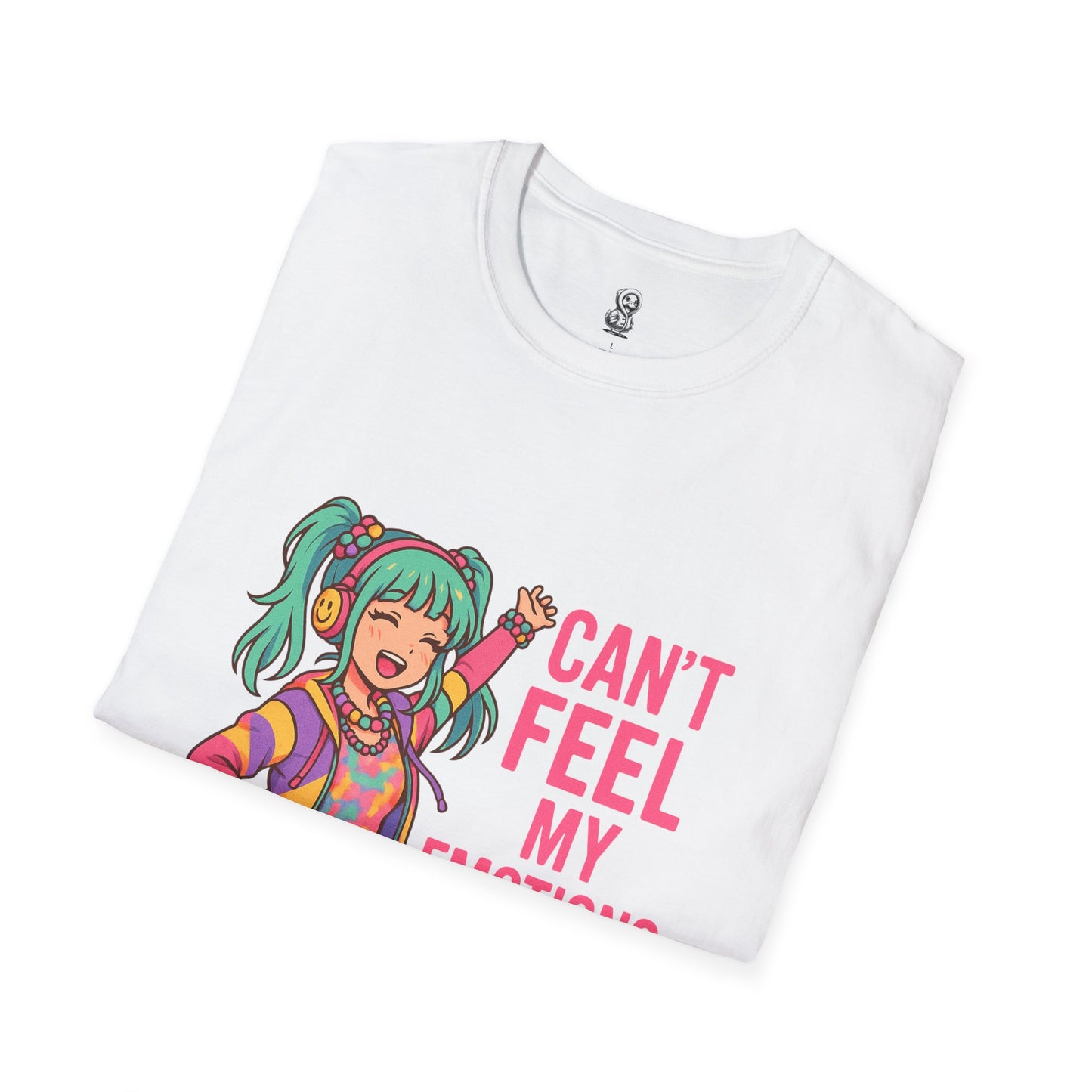 Trendy Graphic Tee for Emotions, Unisex Softstyle T-Shirt, Comfortable Casual Wear, Gift for Friends, Summer Vibe Tee