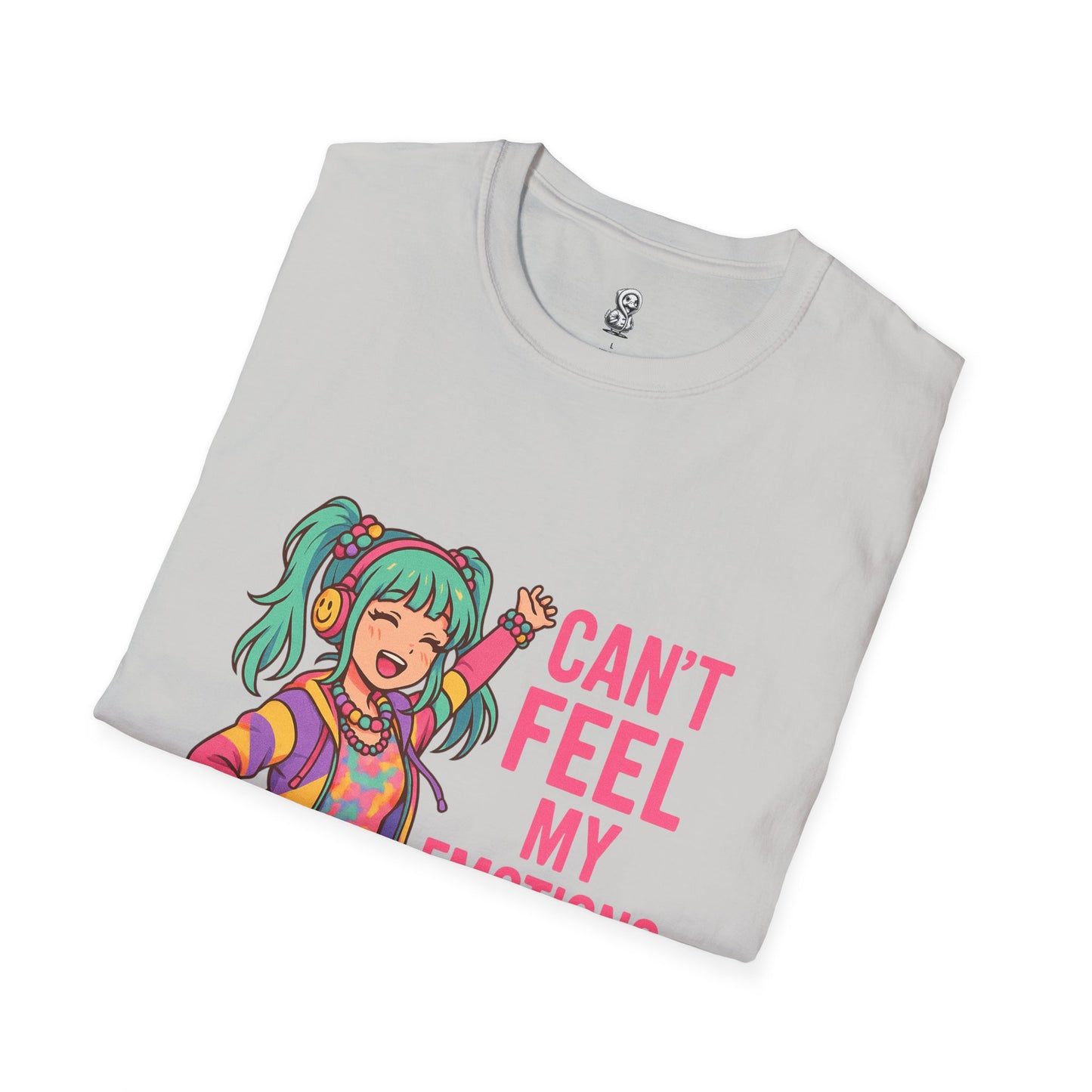 Trendy Graphic Tee for Emotions, Unisex Softstyle T-Shirt, Comfortable Casual Wear, Gift for Friends, Summer Vibe Tee