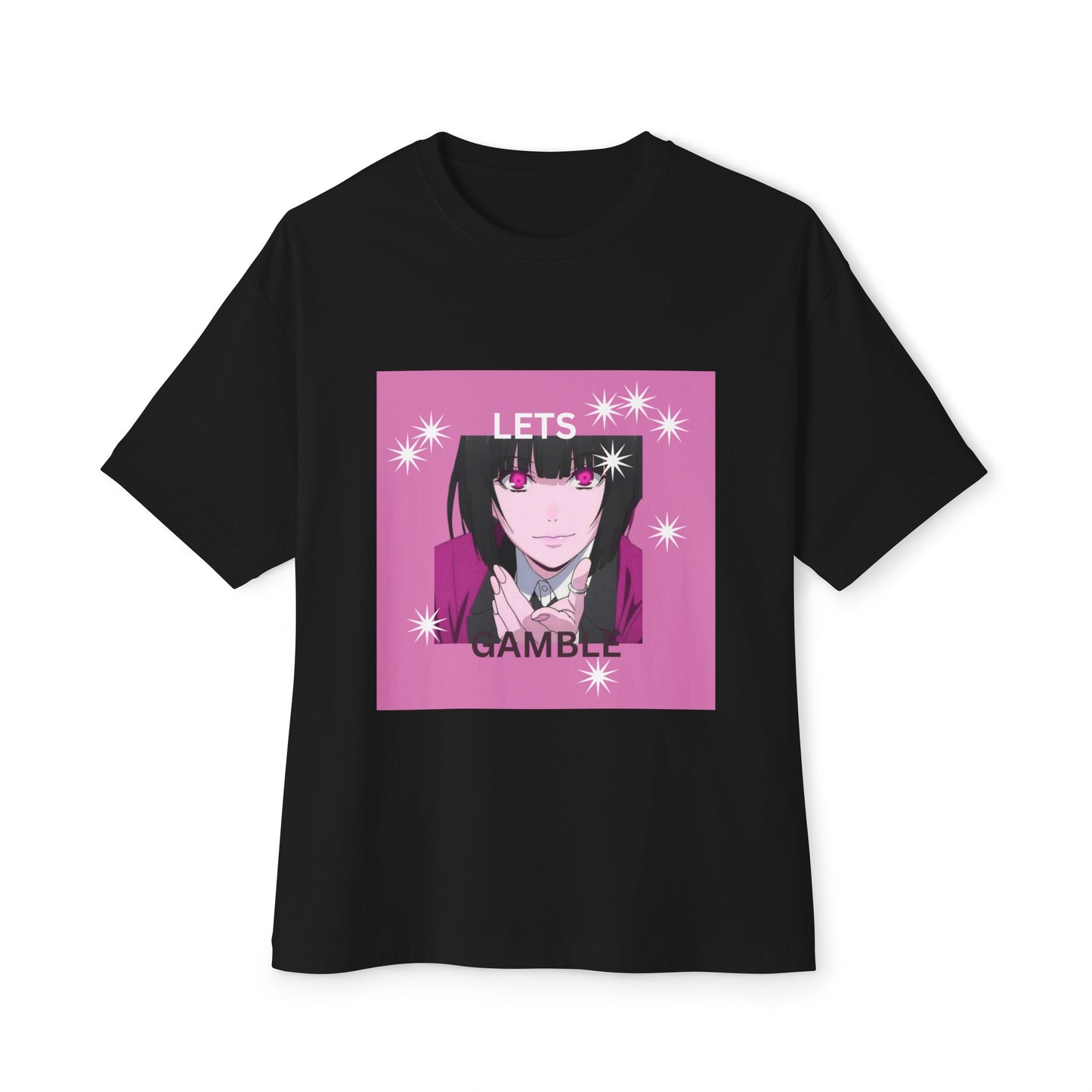 Gambling Themed Unisex Oversized Tee, Anime Kid's Shirt, Casual Wear, Streetwear, Gift for Gamblers, Trendy Graphic Top