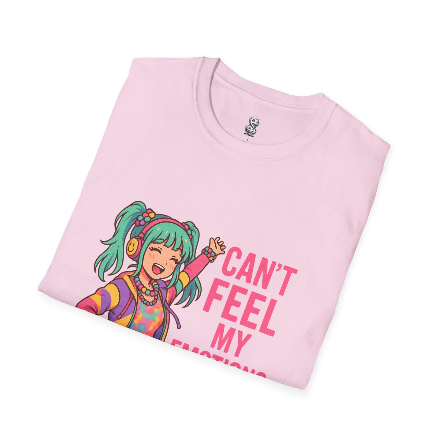 Trendy Graphic Tee for Emotions, Unisex Softstyle T-Shirt, Comfortable Casual Wear, Gift for Friends, Summer Vibe Tee