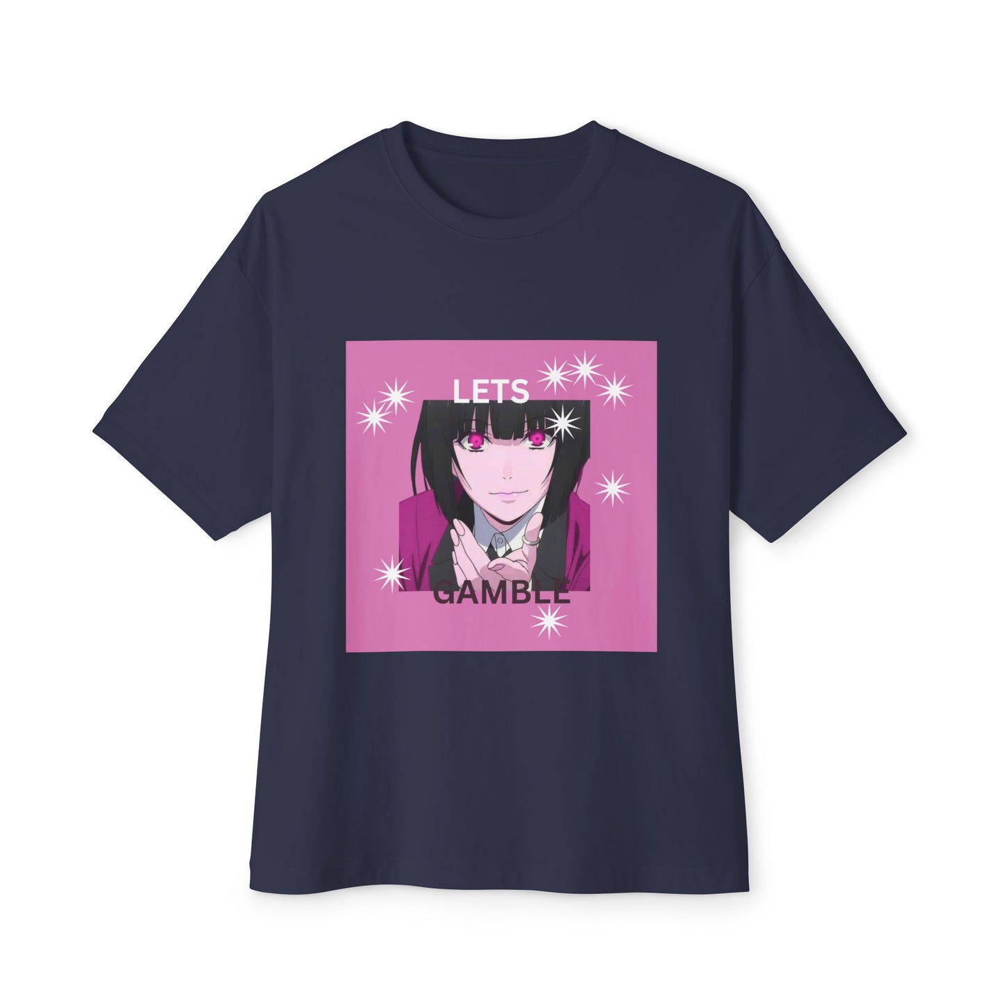Gambling Themed Unisex Oversized Tee, Anime Kid's Shirt, Casual Wear, Streetwear, Gift for Gamblers, Trendy Graphic Top
