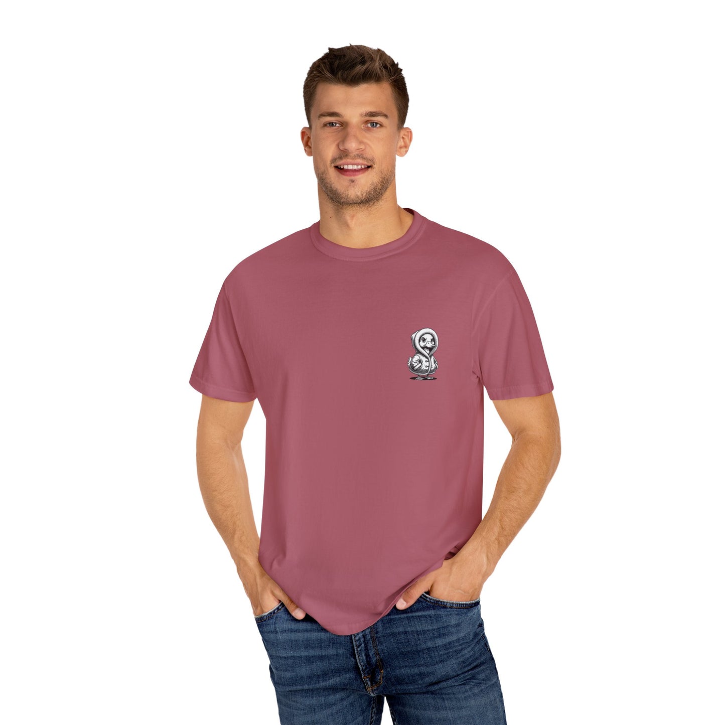 Adventurous Spirit T-Shirt - Unisex Garment-Dyed Tee for Nature Lovers, Casual Wear, Hiking, Outdoor Adventures, Gifts for Adventurers