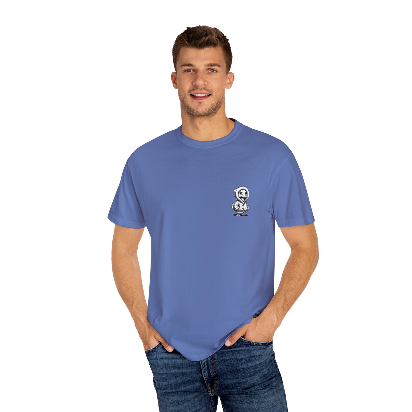 Adventurous Spirit T-Shirt - Unisex Garment-Dyed Tee for Nature Lovers, Casual Wear, Hiking, Outdoor Adventures, Gifts for Adventurers