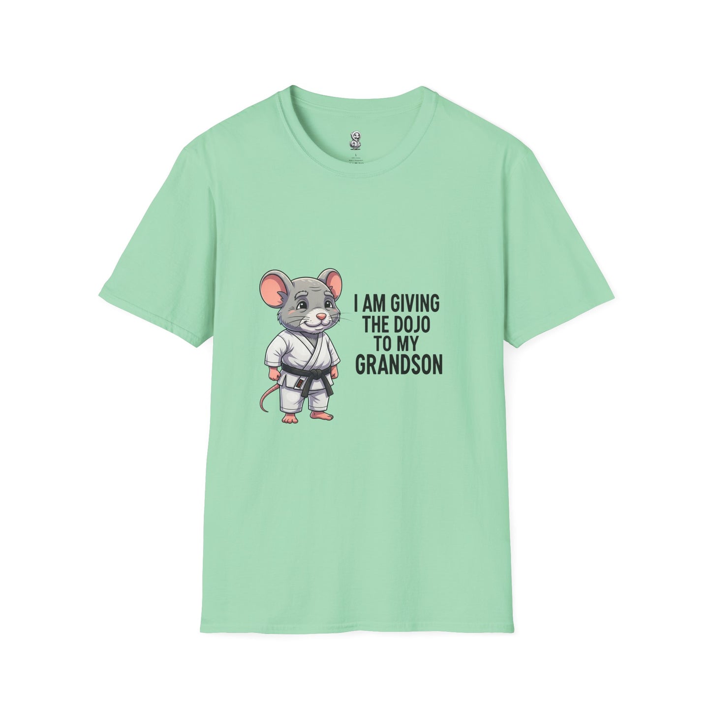 Martial Arts Grandson T-Shirt, Karate, Dojo Gift, Softstyle Tee, Unisex Kids Shirt, Activewear, Family T-Shirt