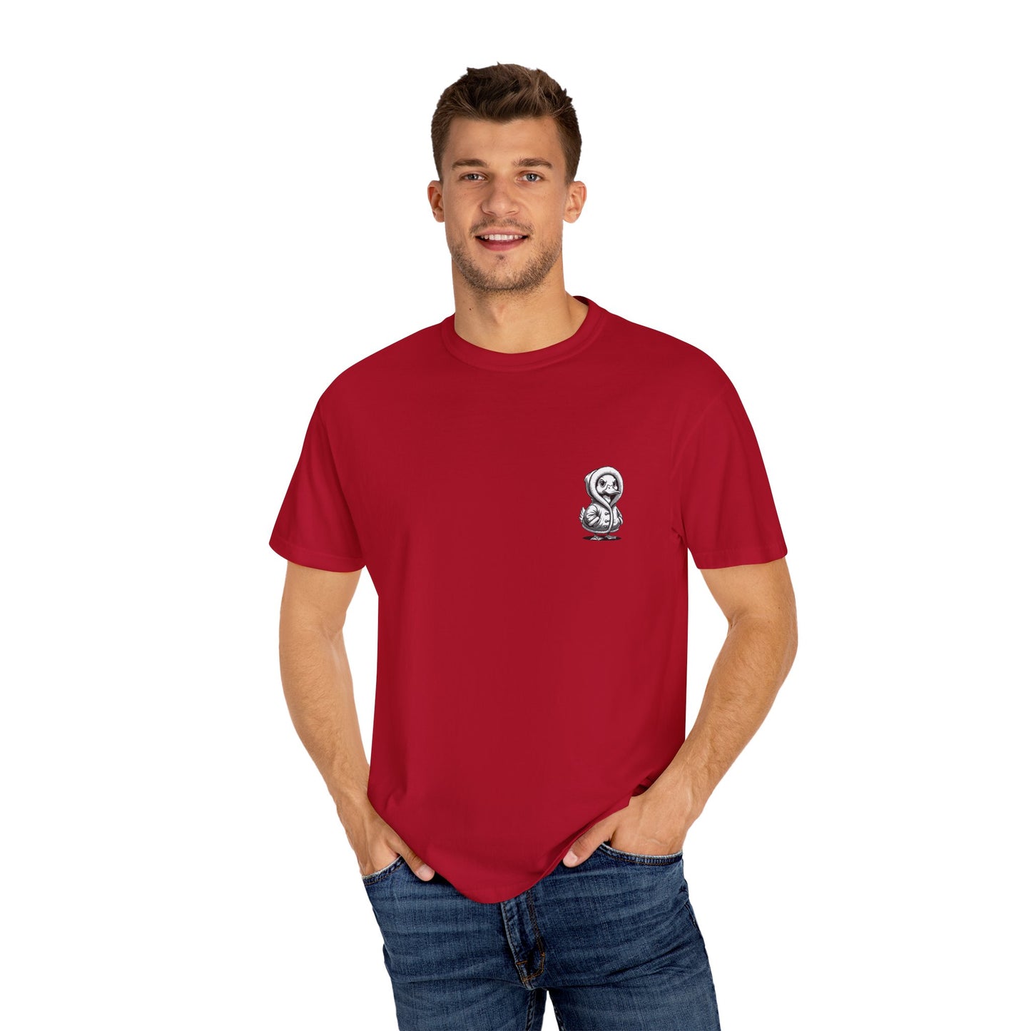 Adventurous Spirit T-Shirt - Unisex Garment-Dyed Tee for Nature Lovers, Casual Wear, Hiking, Outdoor Adventures, Gifts for Adventurers