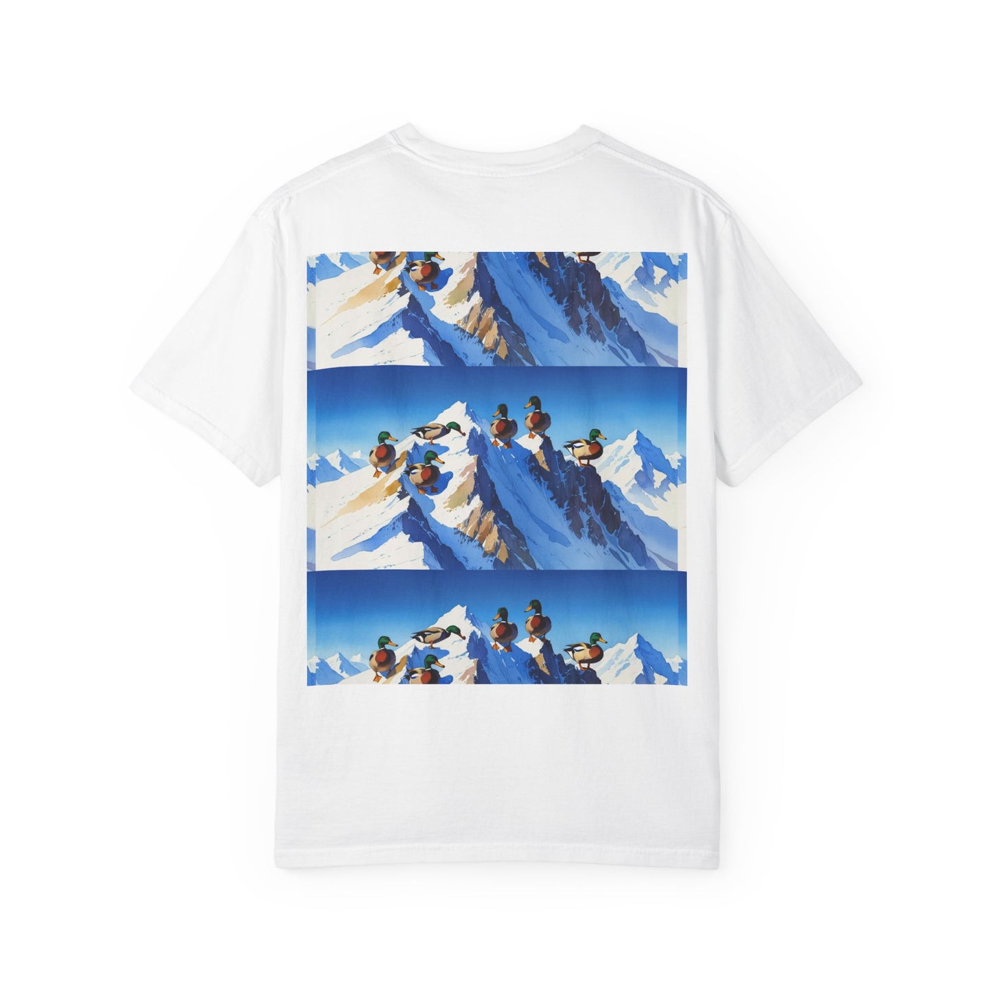 Adventurous Spirit T-Shirt - Unisex Garment-Dyed Tee for Nature Lovers, Casual Wear, Hiking, Outdoor Adventures, Gifts for Adventurers