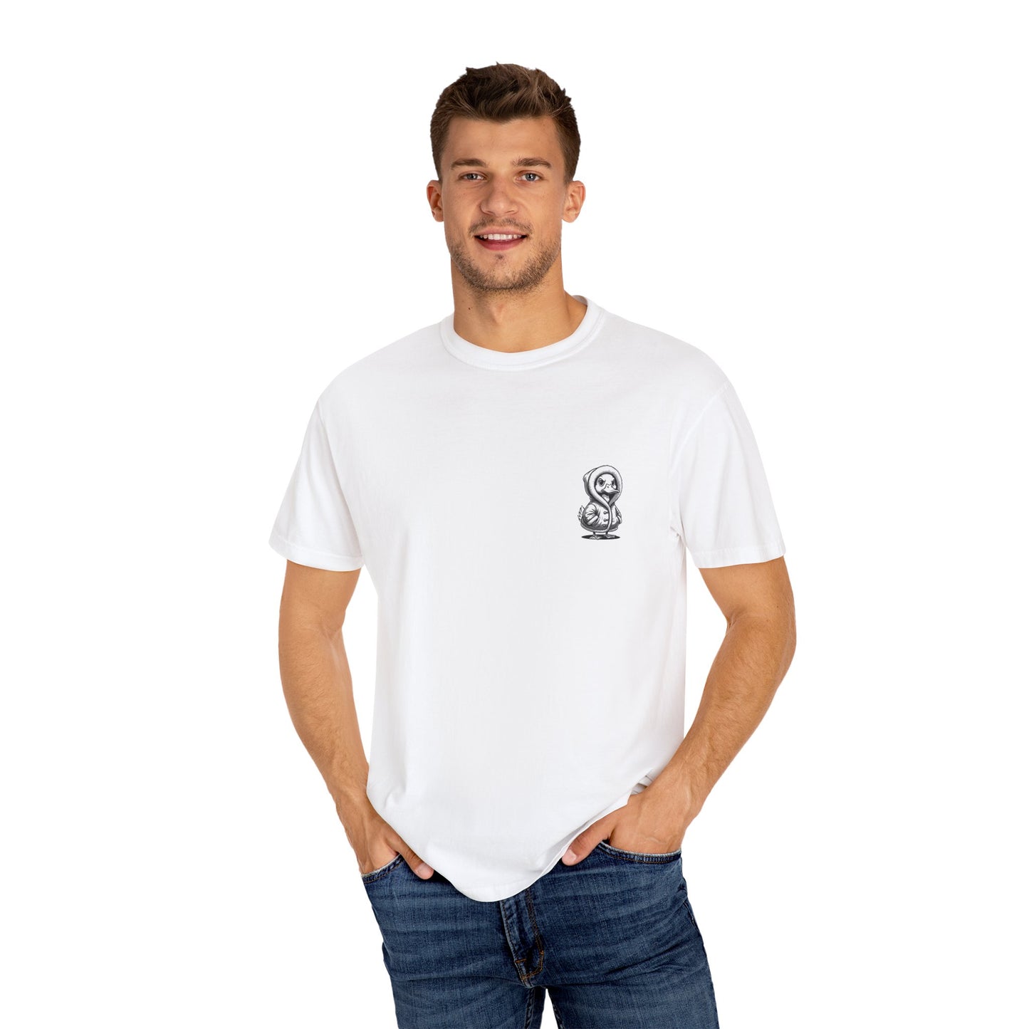 Adventurous Spirit T-Shirt - Unisex Garment-Dyed Tee for Nature Lovers, Casual Wear, Hiking, Outdoor Adventures, Gifts for Adventurers