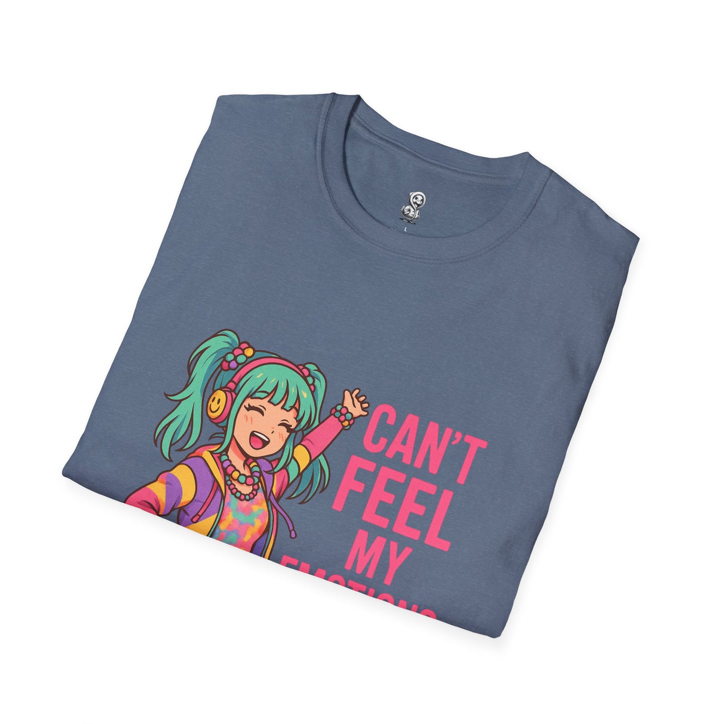 Trendy Graphic Tee for Emotions, Unisex Softstyle T-Shirt, Comfortable Casual Wear, Gift for Friends, Summer Vibe Tee