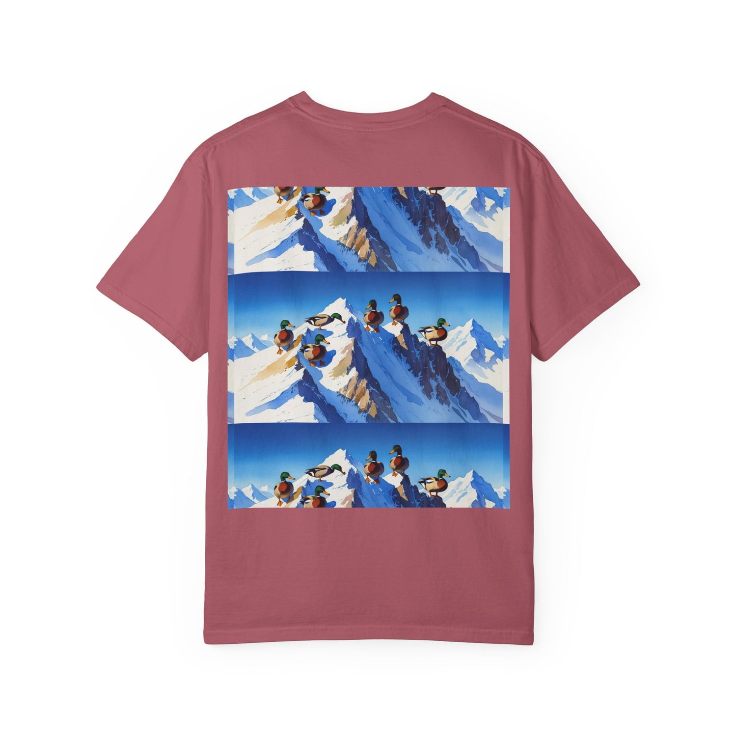 Adventurous Spirit T-Shirt - Unisex Garment-Dyed Tee for Nature Lovers, Casual Wear, Hiking, Outdoor Adventures, Gifts for Adventurers
