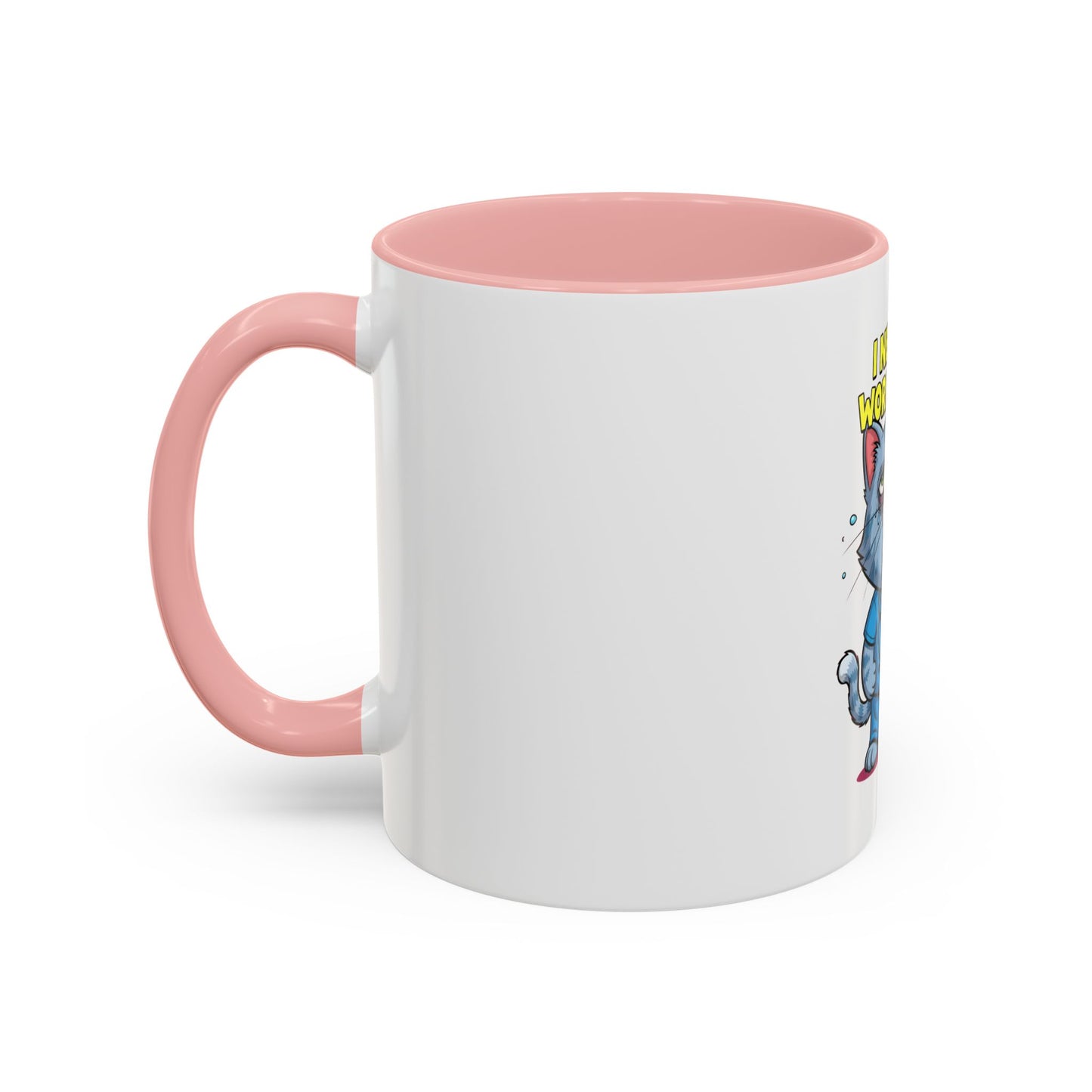 Funny Cat Coffee Mug, Gift for Cat Lovers, Office Humor Mug, Cute Animal Cup, Unique Gift for Birthdays