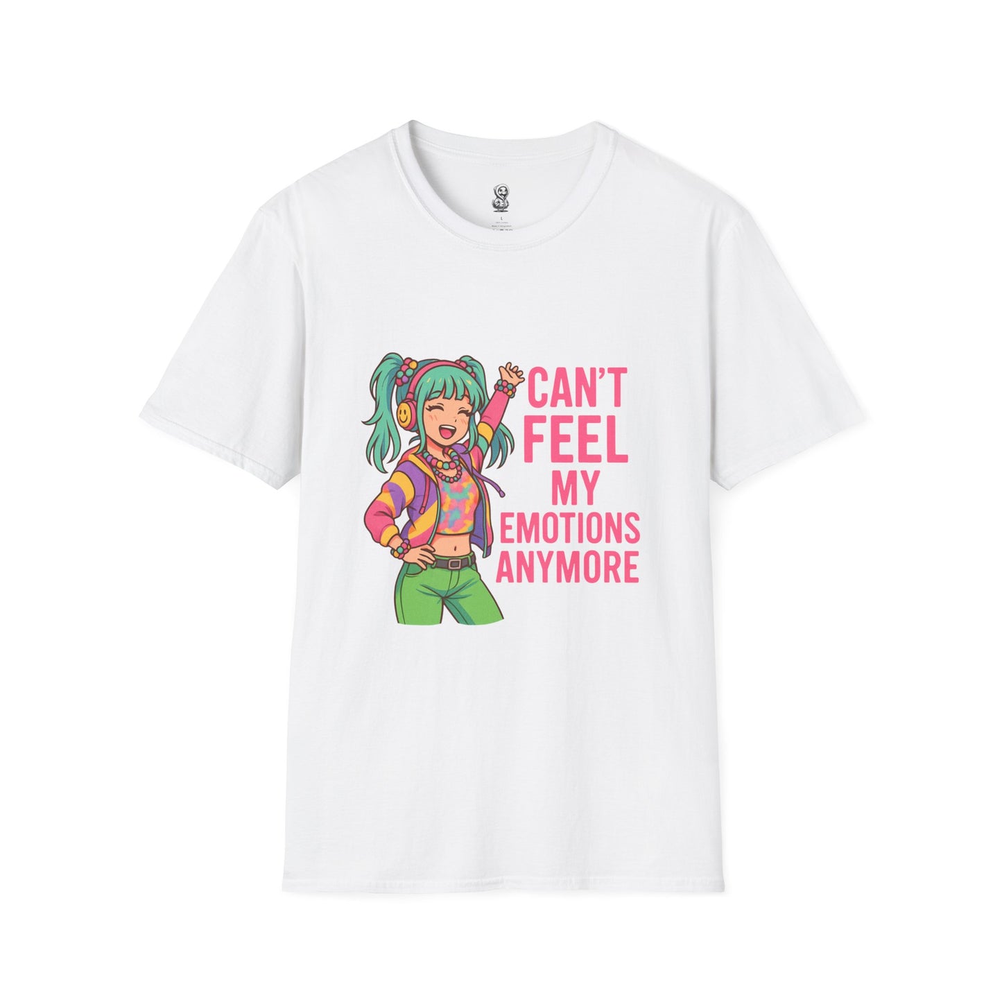 Trendy Graphic Tee for Emotions, Unisex Softstyle T-Shirt, Comfortable Casual Wear, Gift for Friends, Summer Vibe Tee