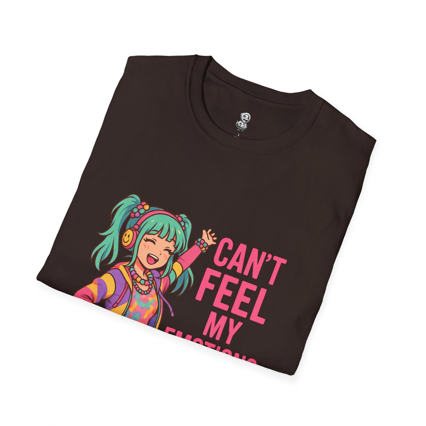 Trendy Graphic Tee for Emotions, Unisex Softstyle T-Shirt, Comfortable Casual Wear, Gift for Friends, Summer Vibe Tee