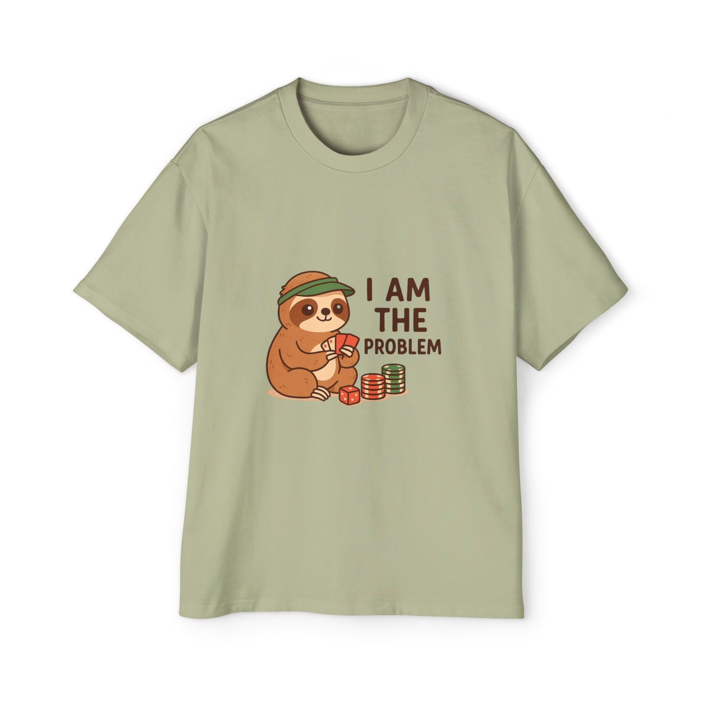 Playful Oversized Men’s Tee with Fun Graphics - Ideal for Casual Days, Gift, Humor, Parties, or Relaxing