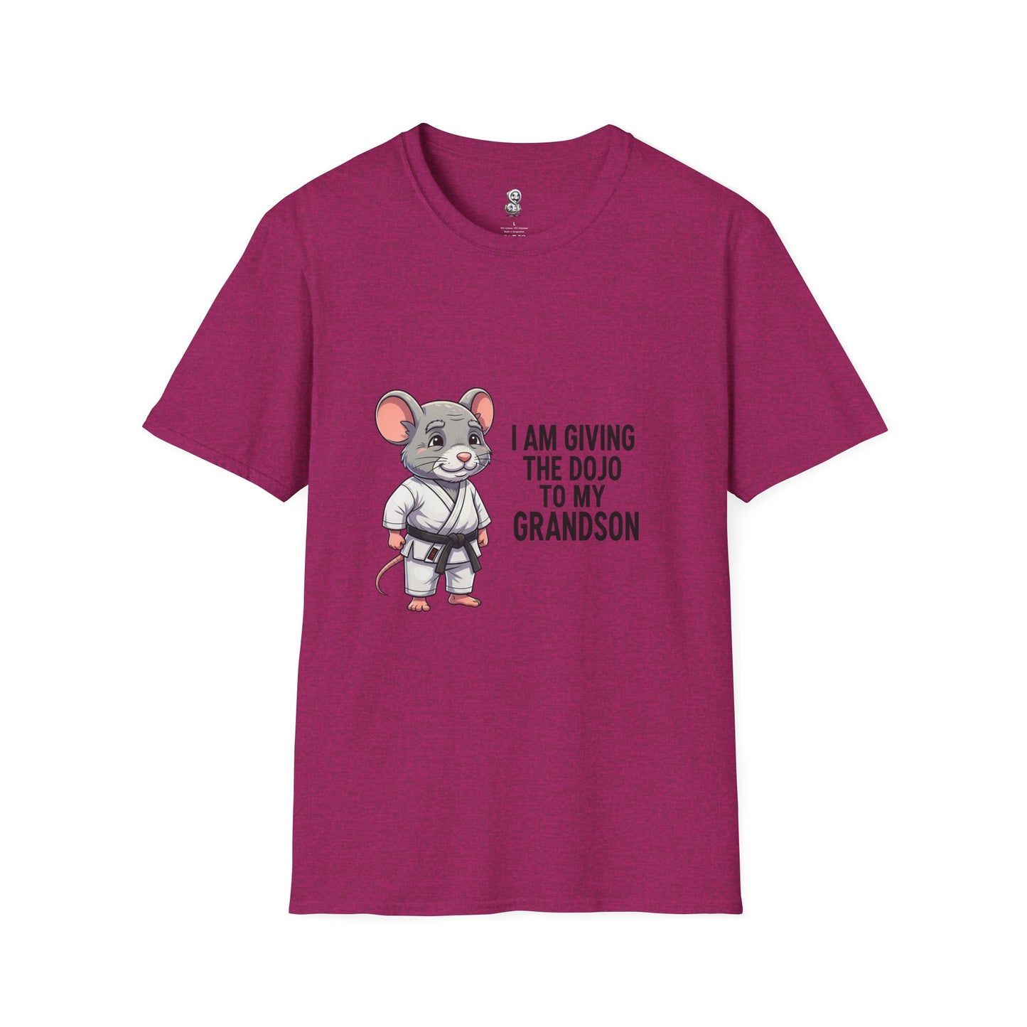 Martial Arts Grandson T-Shirt, Karate, Dojo Gift, Softstyle Tee, Unisex Kids Shirt, Activewear, Family T-Shirt