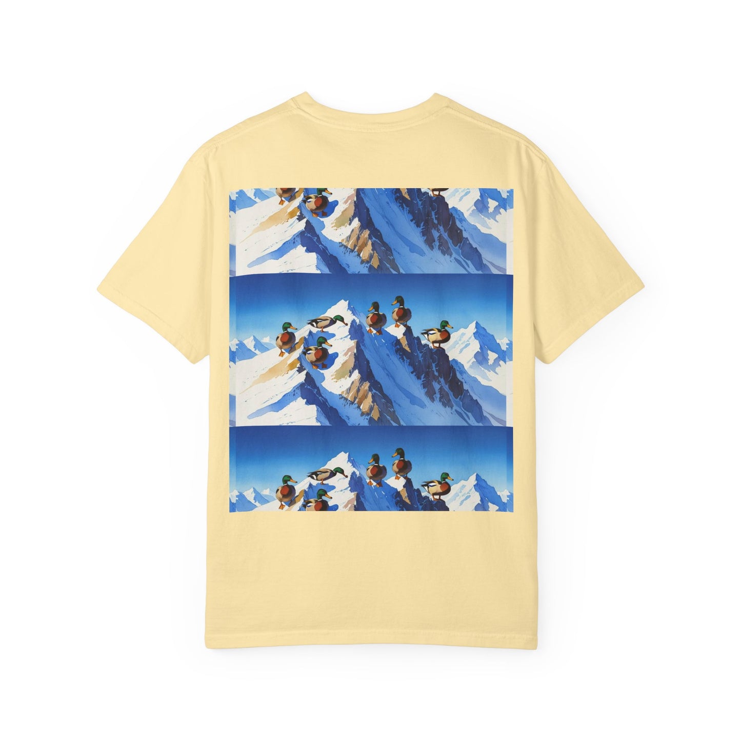 Adventurous Spirit T-Shirt - Unisex Garment-Dyed Tee for Nature Lovers, Casual Wear, Hiking, Outdoor Adventures, Gifts for Adventurers