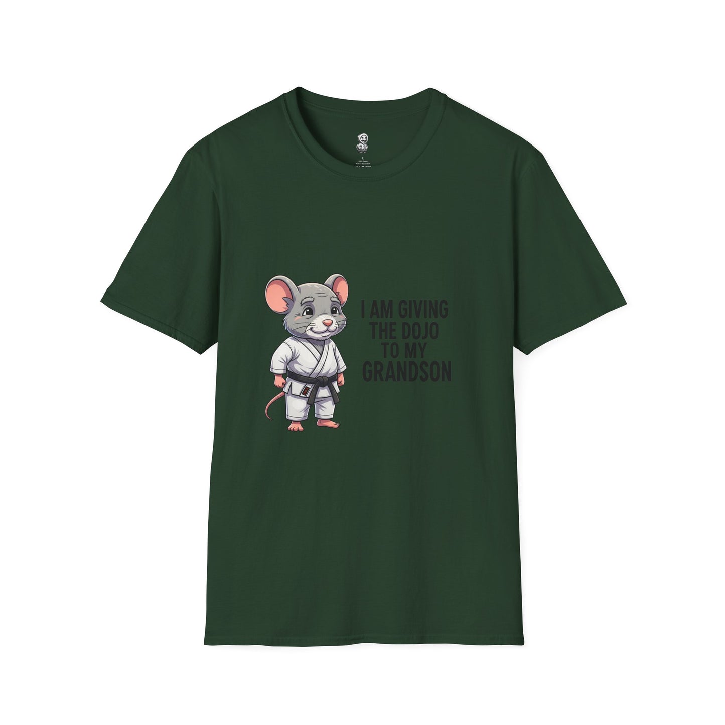 Martial Arts Grandson T-Shirt, Karate, Dojo Gift, Softstyle Tee, Unisex Kids Shirt, Activewear, Family T-Shirt