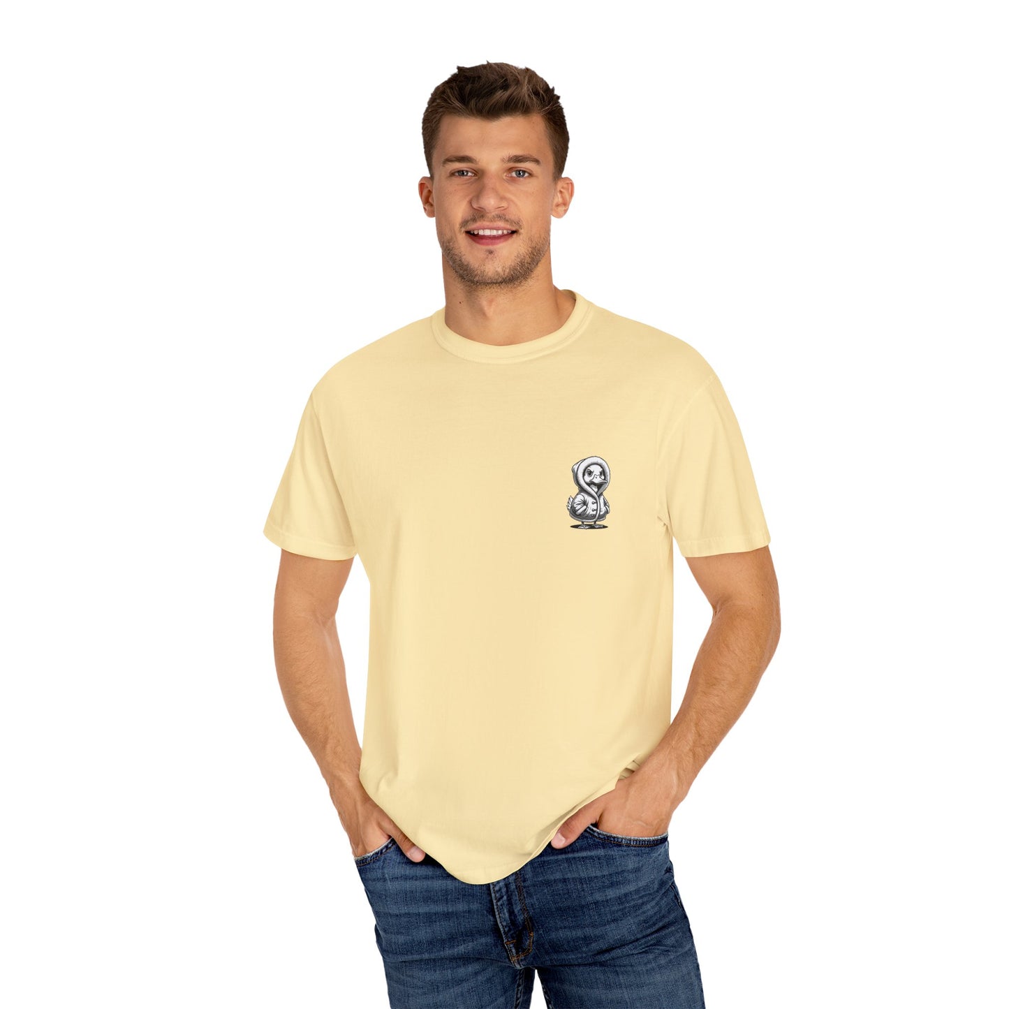 Adventurous Spirit T-Shirt - Unisex Garment-Dyed Tee for Nature Lovers, Casual Wear, Hiking, Outdoor Adventures, Gifts for Adventurers