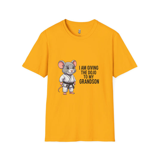 Martial Arts Grandson T-Shirt, Karate, Dojo Gift, Softstyle Tee, Unisex Kids Shirt, Activewear, Family T-Shirt