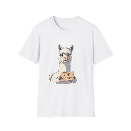 Funny Retirement T-Shirt, I Am Retiring Tee, Gift for Retirees, Unisex Logic Tee, Humor Shirt for Retirement Party