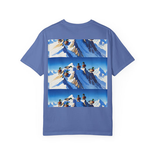 Adventurous Spirit T-Shirt - Unisex Garment-Dyed Tee for Nature Lovers, Casual Wear, Hiking, Outdoor Adventures, Gifts for Adventurers