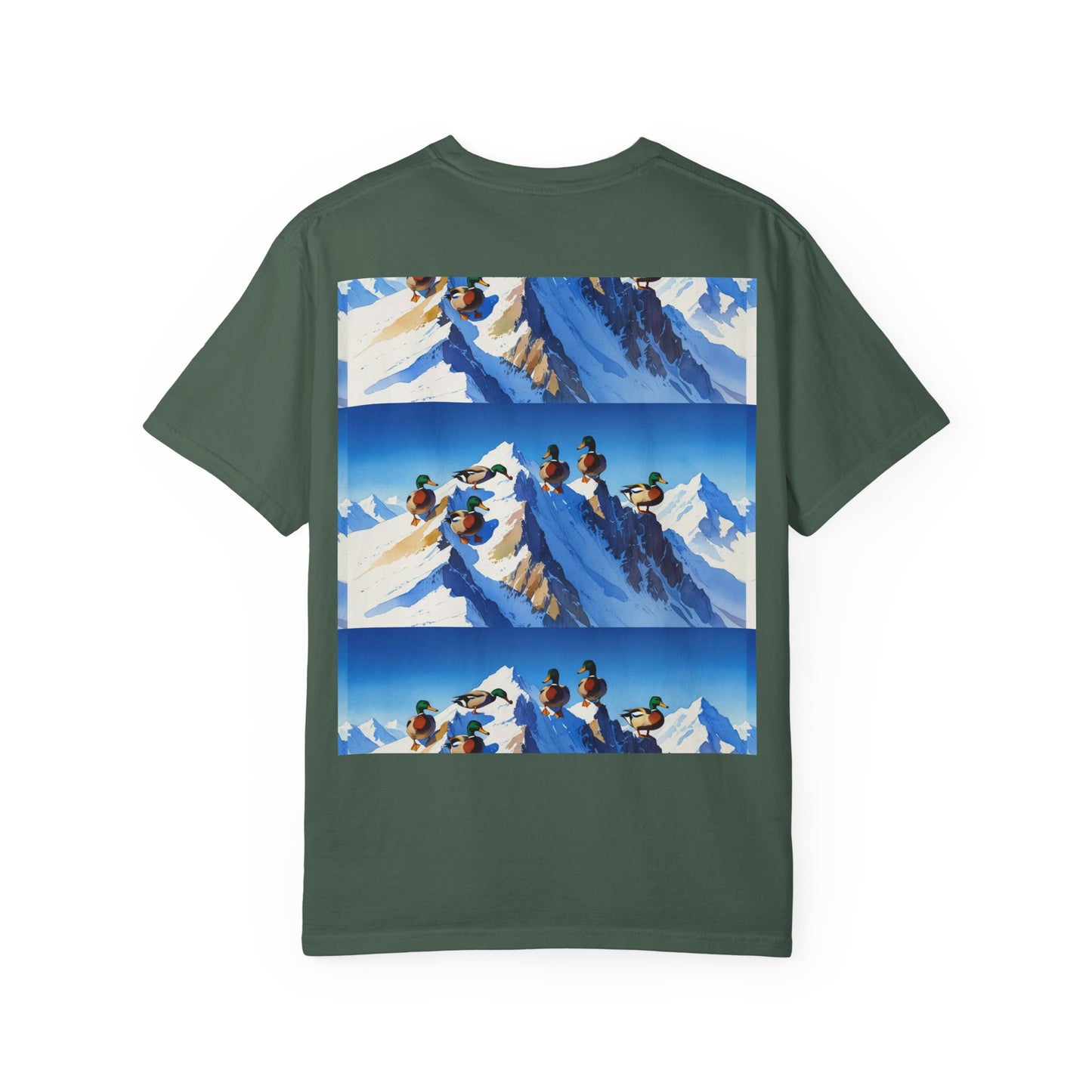 Adventurous Spirit T-Shirt - Unisex Garment-Dyed Tee for Nature Lovers, Casual Wear, Hiking, Outdoor Adventures, Gifts for Adventurers