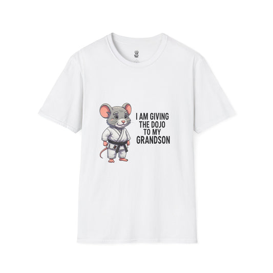 Martial Arts Grandson T-Shirt, Karate, Dojo Gift, Softstyle Tee, Unisex Kids Shirt, Activewear, Family T-Shirt